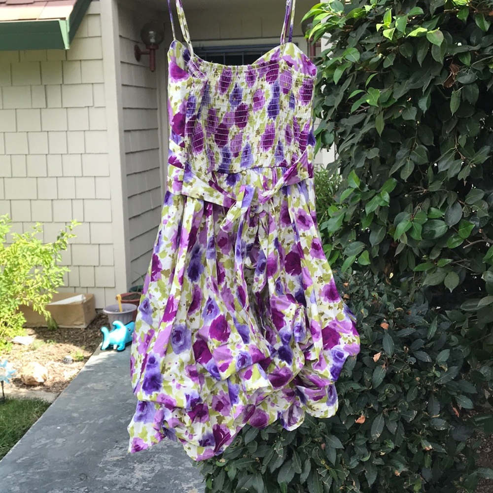 As U Wish Women’s Floral Dress - Picture 3 of 4